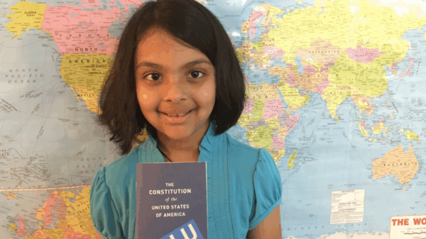 Pragna: ACLU-NH's Youngest Fan