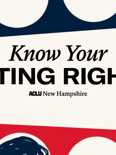 Know your voting rights