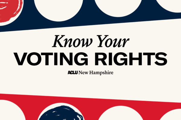 Know your voting rights