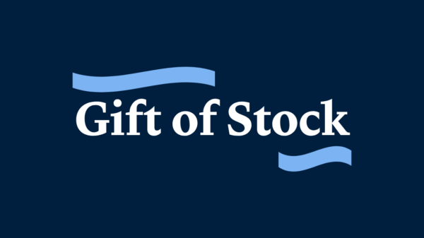 Gift of stock