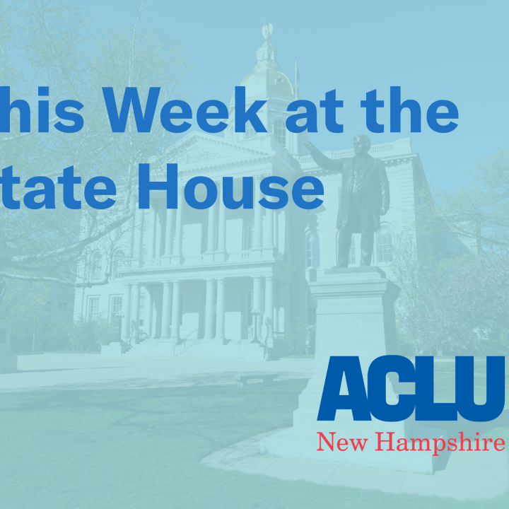 This week at the state house 